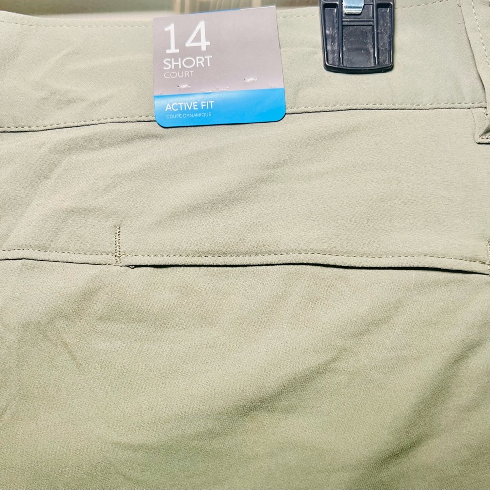 Columbia Women’s Green Saturday Trail Shorts 5” Inseam Omni-Shield Sz 14 RN69724 - Picture 9 of 11